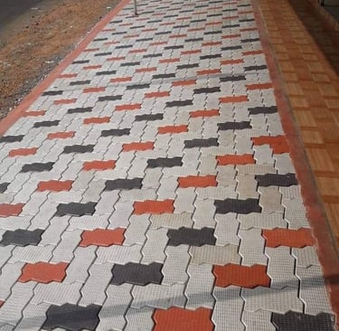 Durable and colorful paver blocks for modern landscaping projects