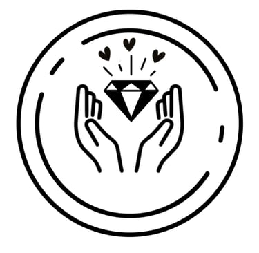 créatrice d'objets décoratifs personnalisés en argile coulée