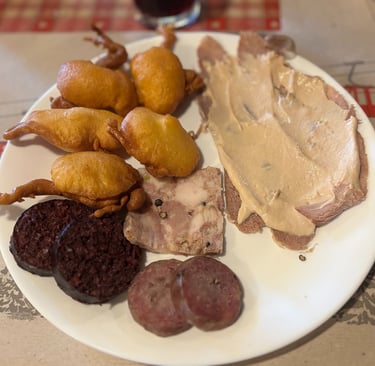 antipasto misto Miandette Agriturismo