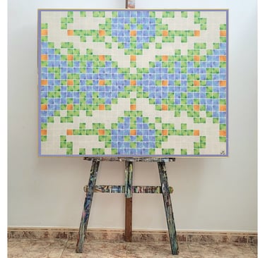 Composicion 904,en el caballete