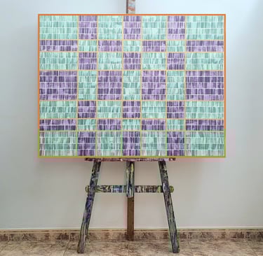 Esterilla, en el caballete