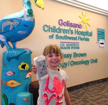 Derek Vest Fort Myers Florida Hospital with daughter