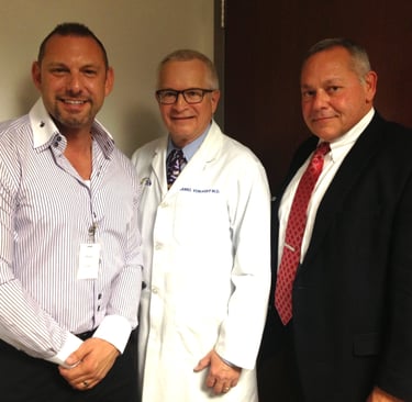 Derek Vest Fort Myers Florida CEO with Dr. Daniel Von Hoff