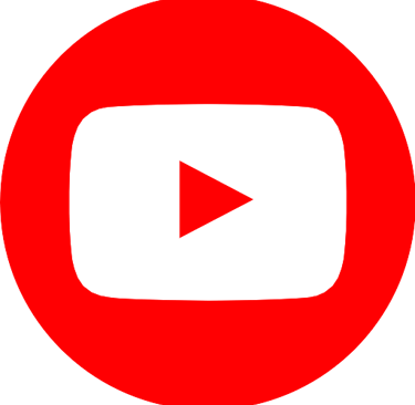 a red youtube logo 