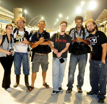 No sambódromo do Anhembi. Foto: Paulo Eduardo.