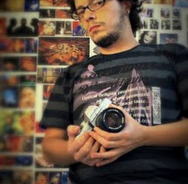 Eu e minha Minolta SRT 101. 