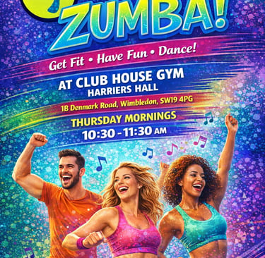 Wimbledon Village Zumba fitness classes