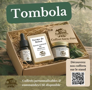 Tombola salon toulouse meet ferme de belon