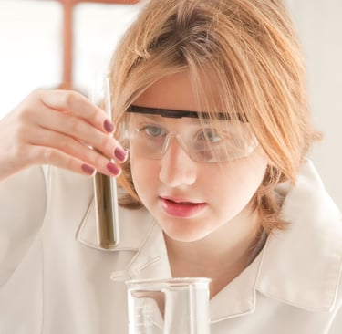 chemistry student