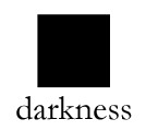 Not Symbol for Darkness