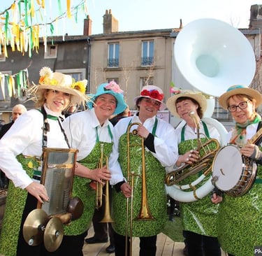 Orchestres, Foire agricole, Salons de printemps, Fêtes des jardins...