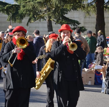 Orchestre d'animations de rue, brocantes, carnavals...