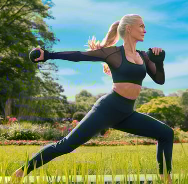 reprendre le sport à 40 ans: Femme 40 ans faisant du sport