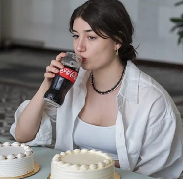 soda et gateau-addiction au sucre 