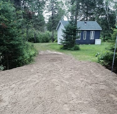 house and driveway