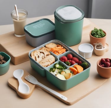 réduction déchets en entreprise, lunch box réutilisable 