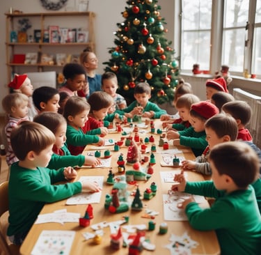 activité Noël maternelle