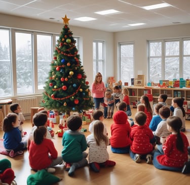 Bricolage noël maternelle petite section