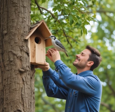 comment poser un nichoir