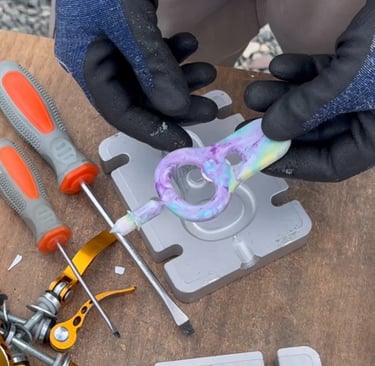 DIY recyclage, Création plastnat 
