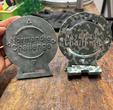 médaille personnalisée gravée