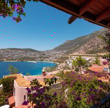 See view apartment in Kalkan for sale
