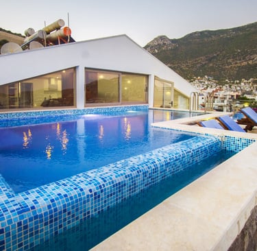 Modern roof dublexs in Kalkan