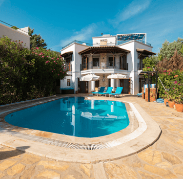 Privat city Villa with see wiev in Kalkan