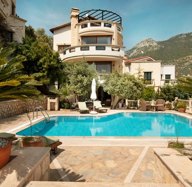 Mediterranean style Villa with see view in Kalkan