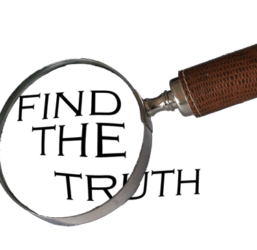 loupe trouve la vérité