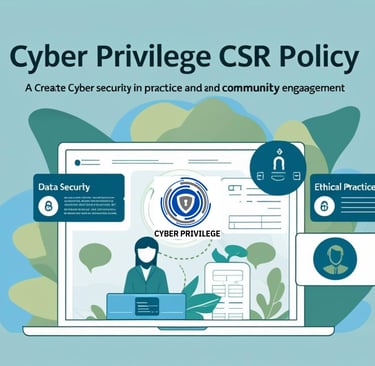 Cyber Privilege CSR Policy Ver. 2.8 By G Vimal Kumar CTO Cyber Privilege