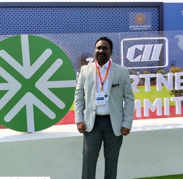 G Vimal Kumar CTO Cyber Privilege 8977308555 in 30th CII PARTNERSHIP SUMMIT 2025 Visakhapatnam
