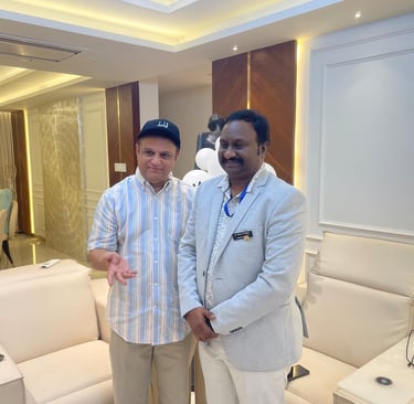 G Vimal Kumar CTO Cyber Privilege 8977308555 Meeting Mr. Pavan Gadi Chief AI Architect TCPWave TSPAN