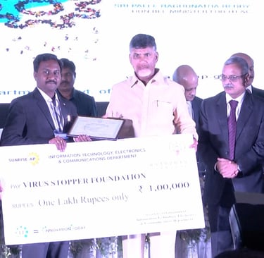 Received Certificate of Innovation Excellence from Andhra Pradesh Innovation Society AP IT&EC, Gover