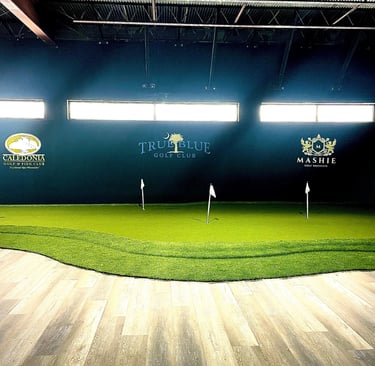 Caledonia, True Blue, Mashie Golf sponsors, Myrtle Beach