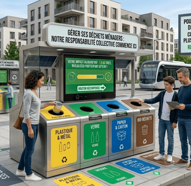 recyclage des déchets ménagers