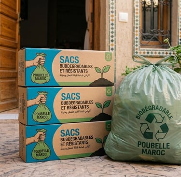 sacs poubelle biodégradables
