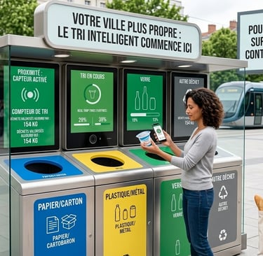 poubelles intelligentes