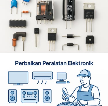 Jual kompenen elektronik