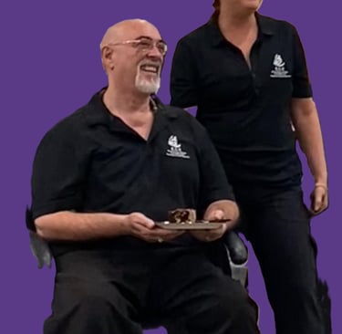 Sifus Jerry Alan Johnson and Erika Johnson, my teachers.