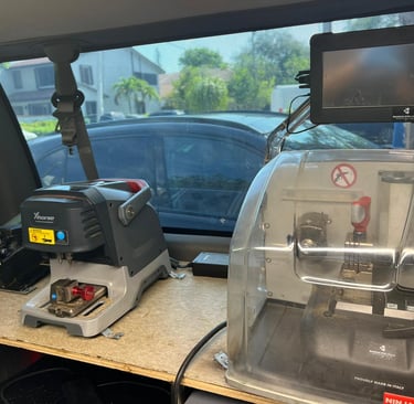 Service Van & Equipment Ninja Laser & Xhorse