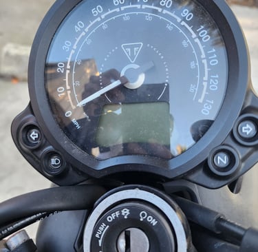 Triumph programmed key