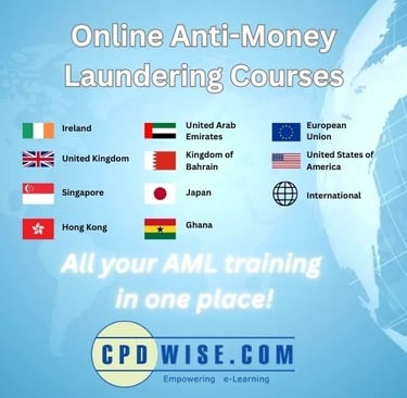 All your online AML courses in one place