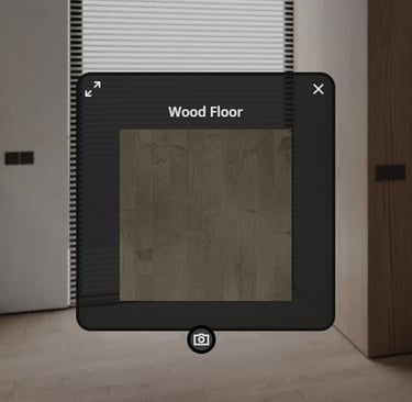 360 virtual tour of a modern interior rendering with dynamic features, by Visualise, 3D architectural rendering services.