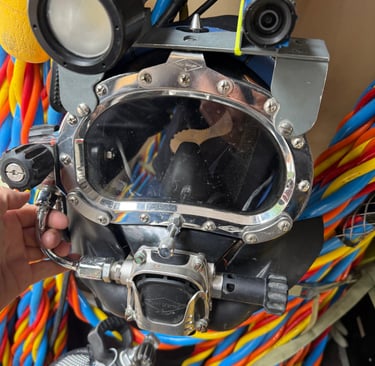 casque plongée professionnel kirby morgan