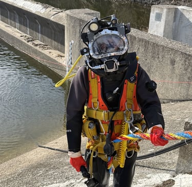 inspection barrage sous eau