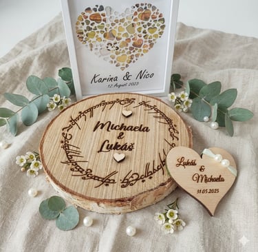 hochzeit geschenke handmade holz personalisiert