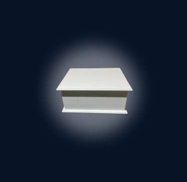 Urnas para Cinzas Box Branca R$ 350,00