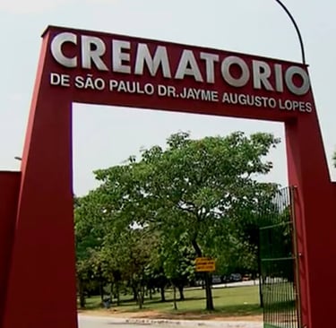 imagem da entrada do crematorio vila alpina em sao paulo
