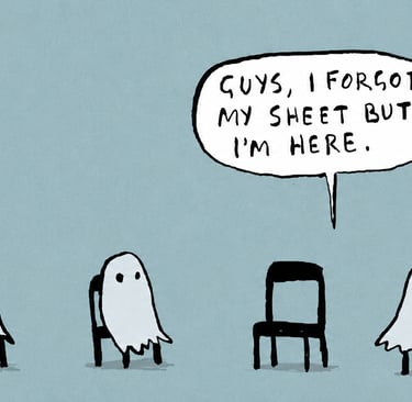Ghost in Chair